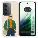 Funda Silicona para Xiaomi Redmi 15 4G / 5G diseño Mujer 03 Dibujos