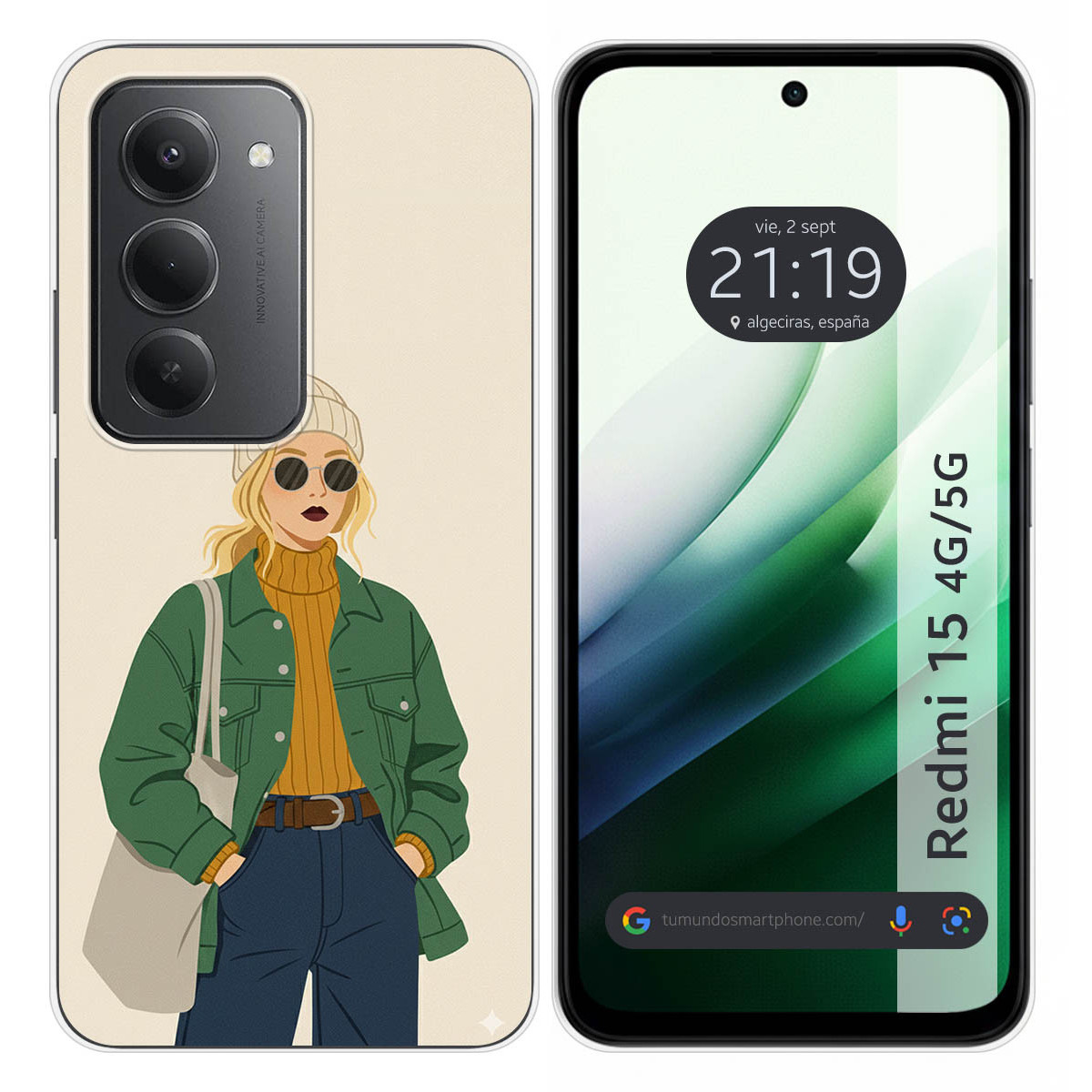 Funda Silicona para Xiaomi Redmi 15 4G / 5G...