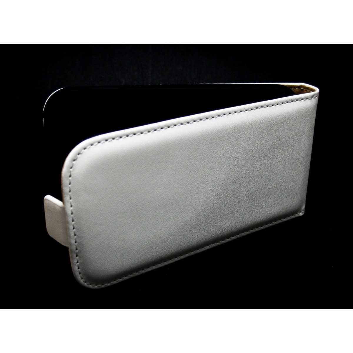 Funda Piel Premium Samsung Galaxy Ace 3 S7270 / S7272 / S7275 Blanca