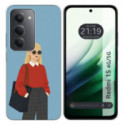 Funda Silicona para Xiaomi Redmi 15 4G / 5G diseño Mujer 04 Dibujos