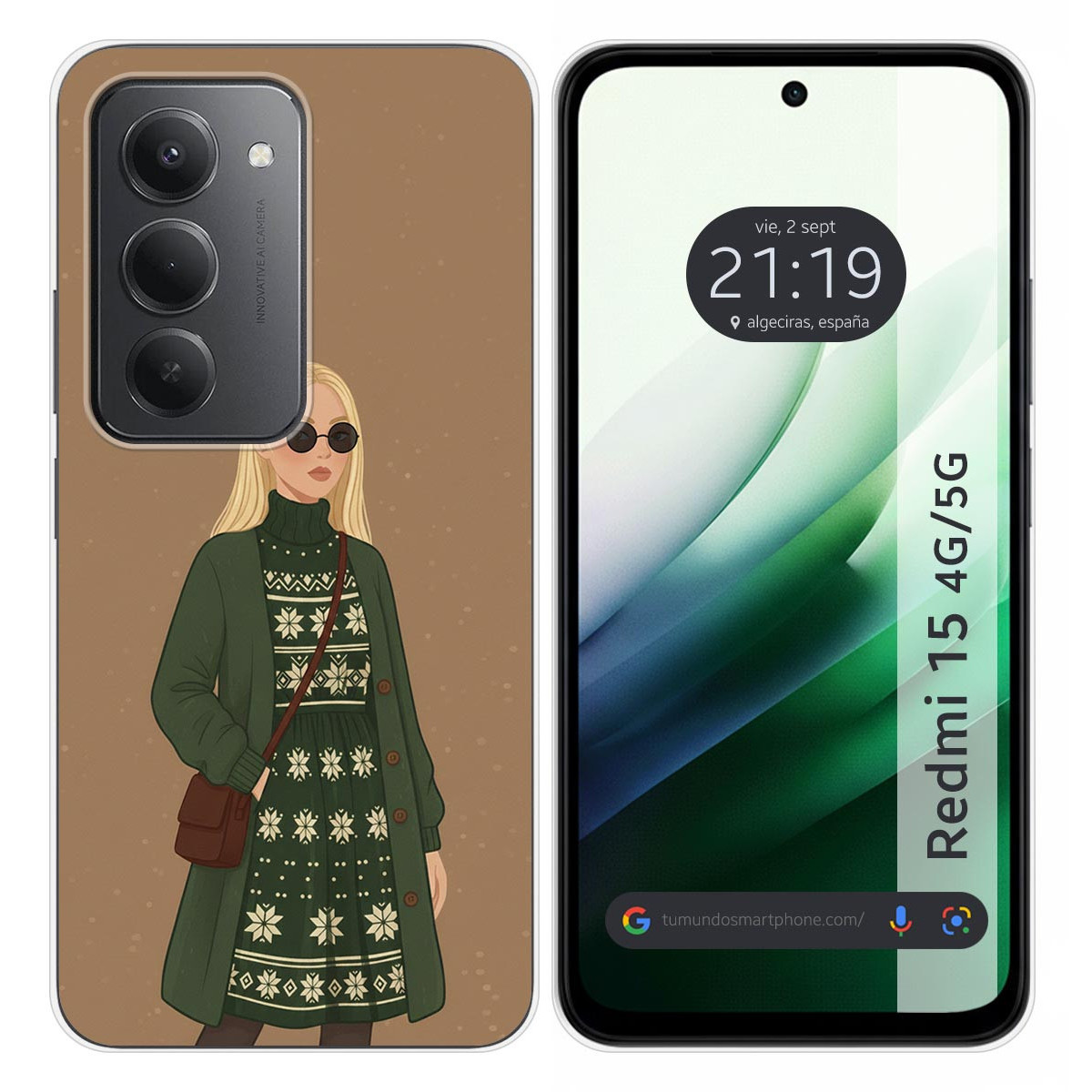 Funda Silicona para Xiaomi Redmi 15 4G / 5G...