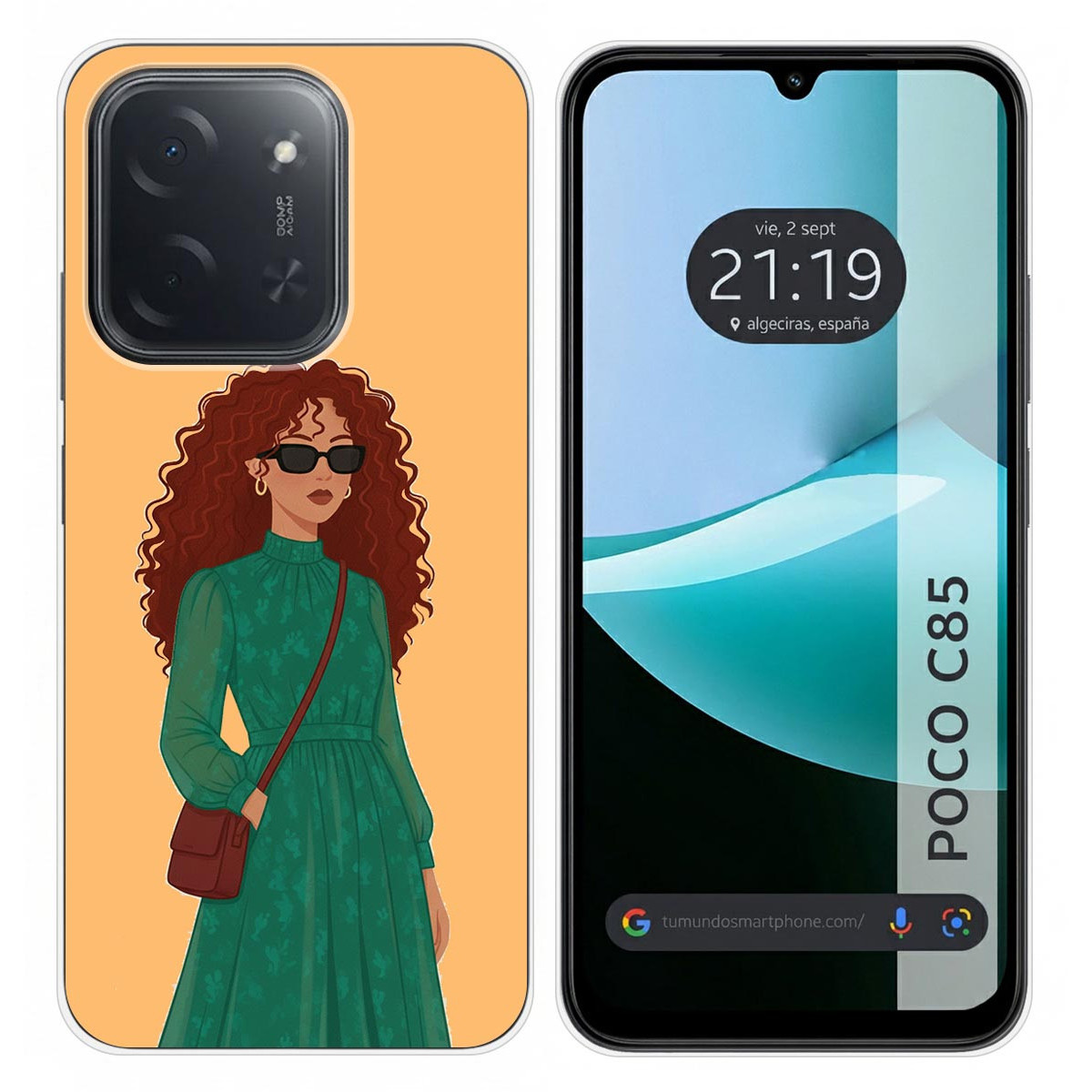 Funda Silicona para Xiaomi Poco C85 diseño...