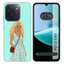 Funda Silicona para Xiaomi Poco C85 diseño Mujer 07 Dibujos
