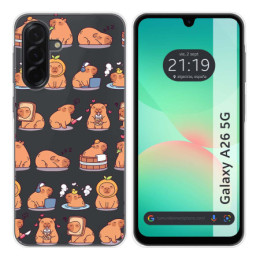 Funda Silicona Transparente para Samsung Galaxy A26 5G...