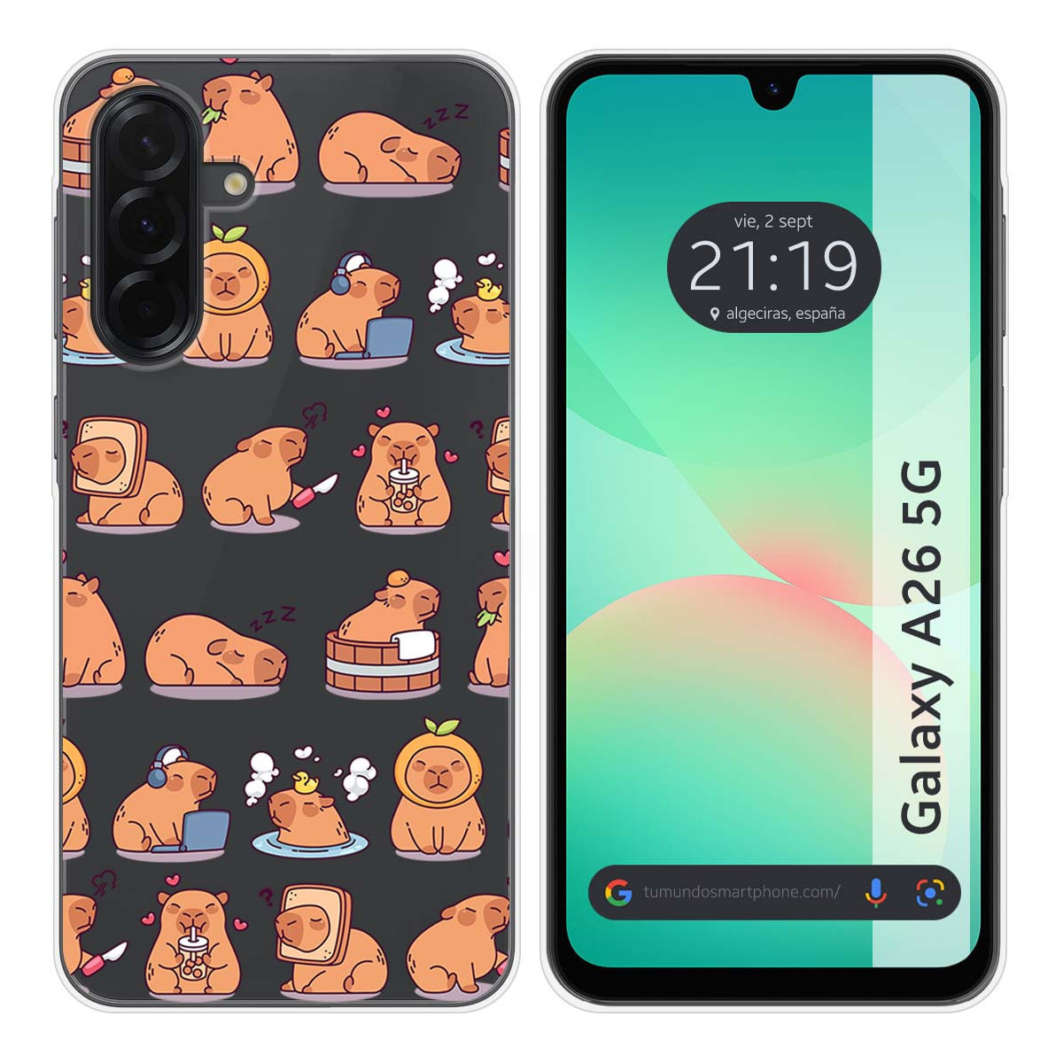 Funda Silicona Transparente para Samsung Galaxy...