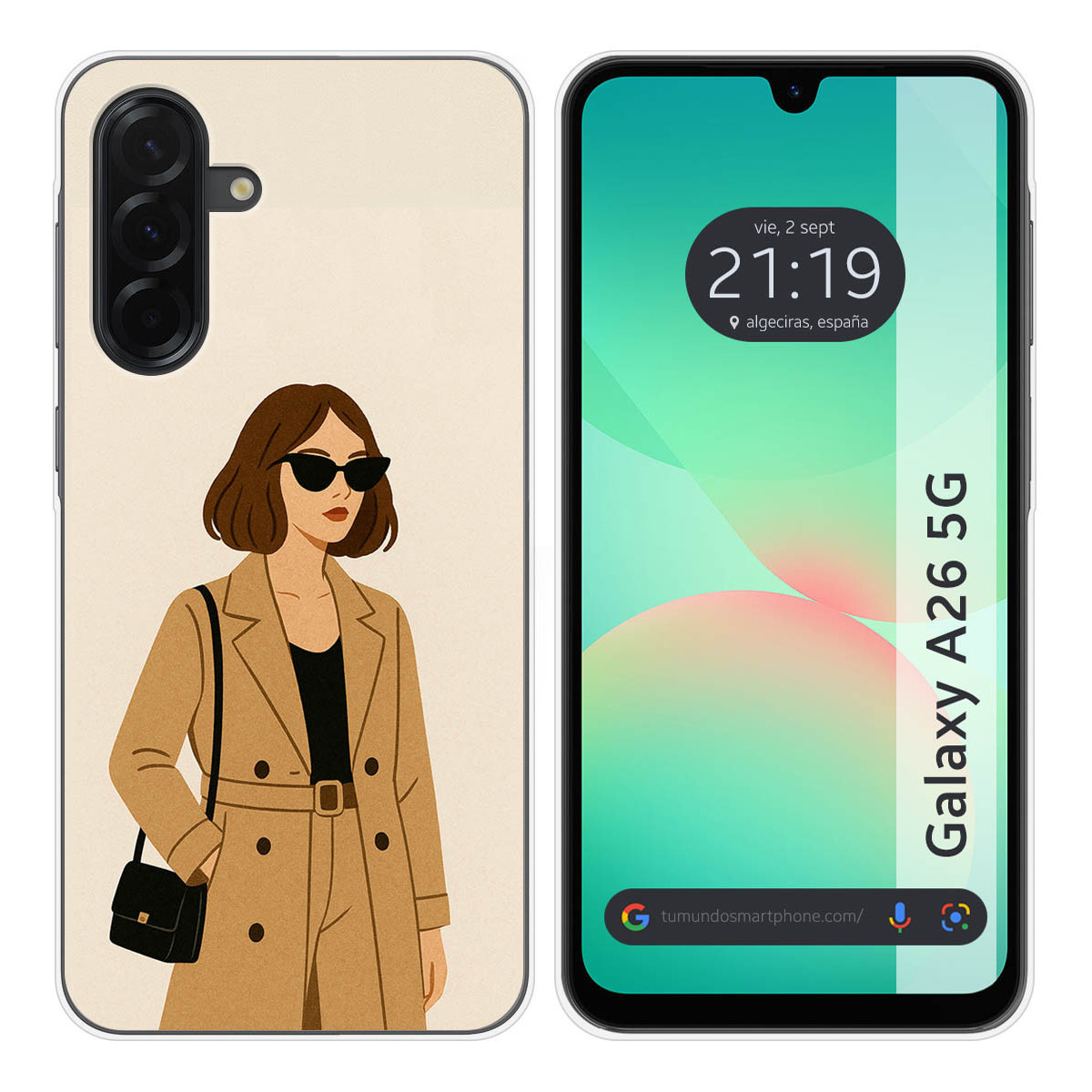 Funda Silicona para Samsung Galaxy A26 5G...