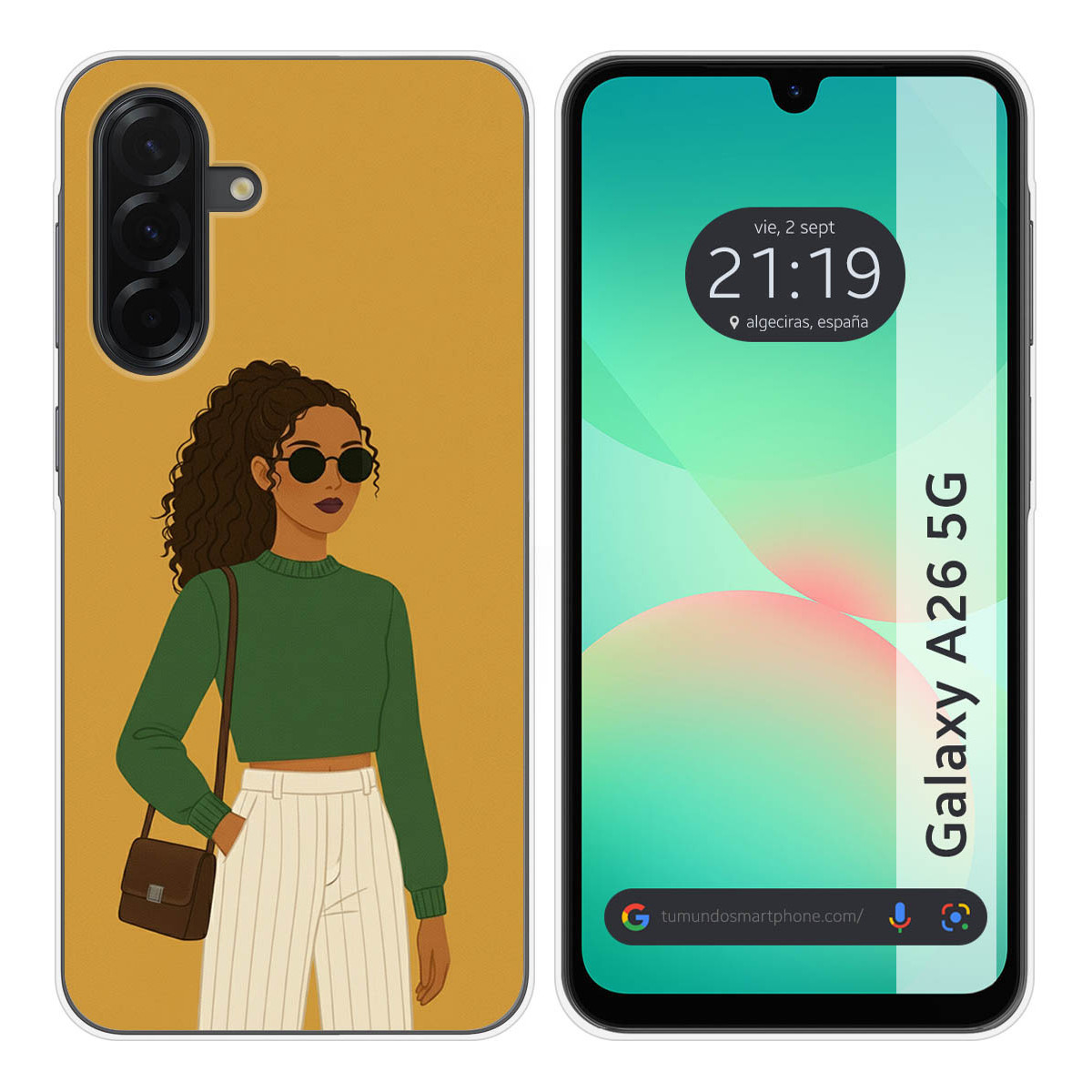 Funda Silicona para Samsung Galaxy A26 5G...