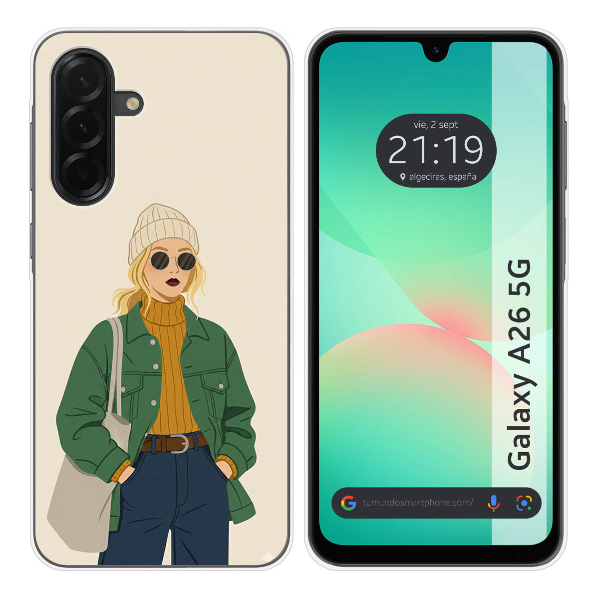 Funda Silicona para Samsung Galaxy A26 5G...