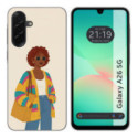 Funda Silicona para Samsung Galaxy A26 5G diseño Mujer 05 Dibujos