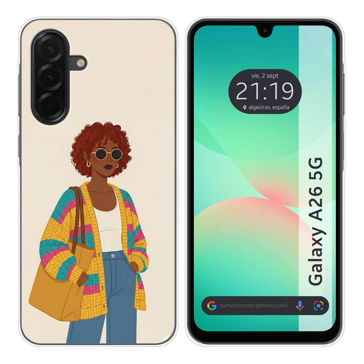 Funda Silicona para Samsung Galaxy A26 5G...