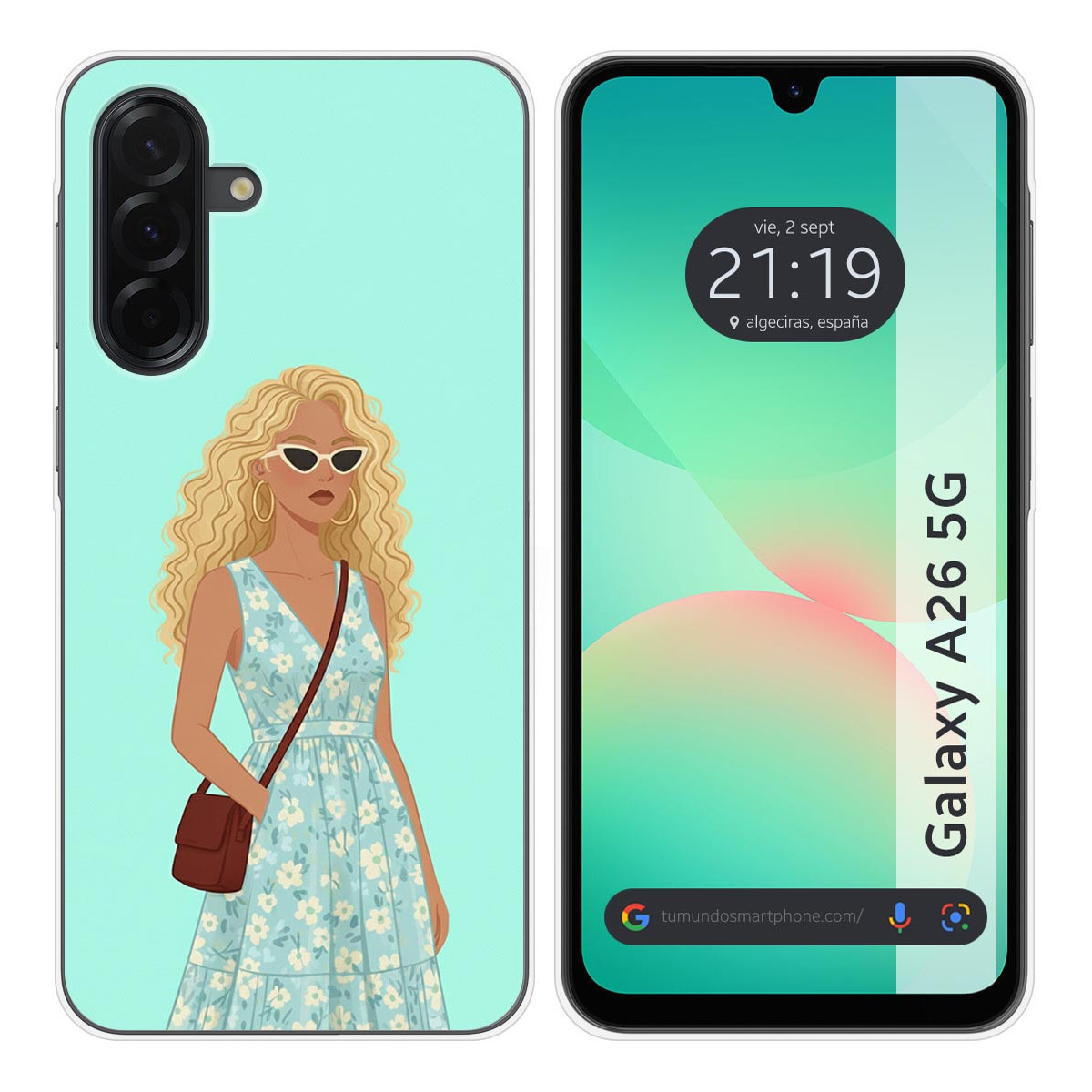 Funda Silicona para Samsung Galaxy A26 5G...