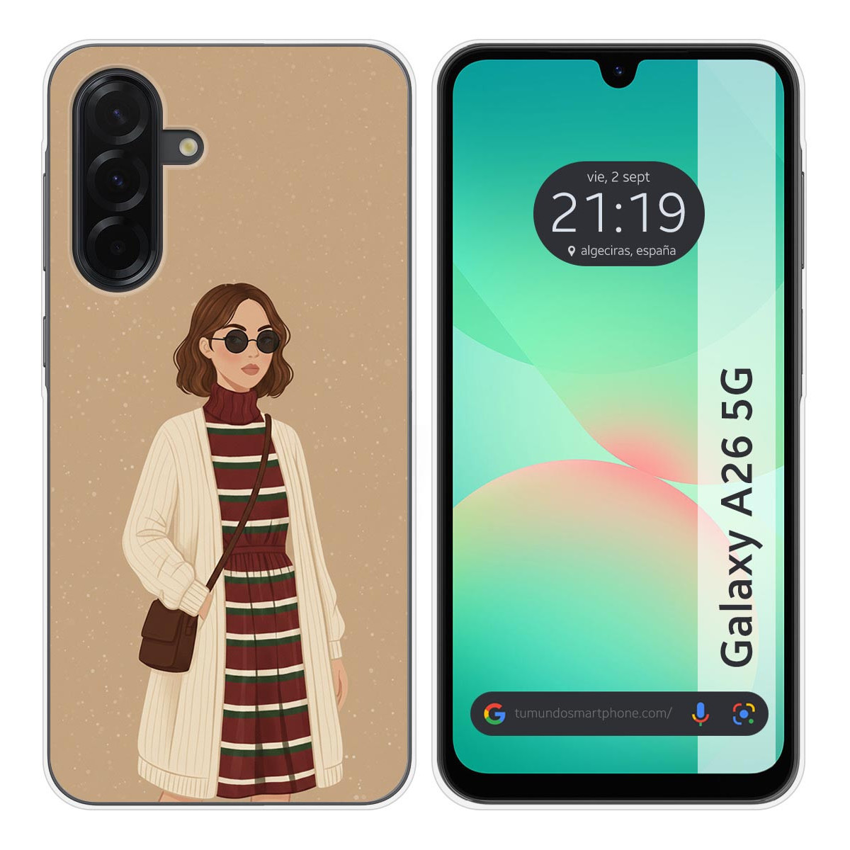 Funda Silicona para Samsung Galaxy A26 5G...