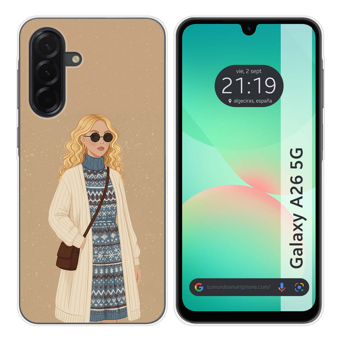 Funda Silicona para Samsung Galaxy A26 5G...