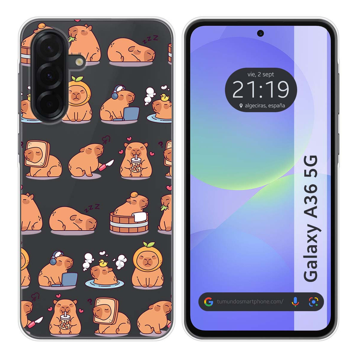 Funda Silicona Transparente para Samsung Galaxy...