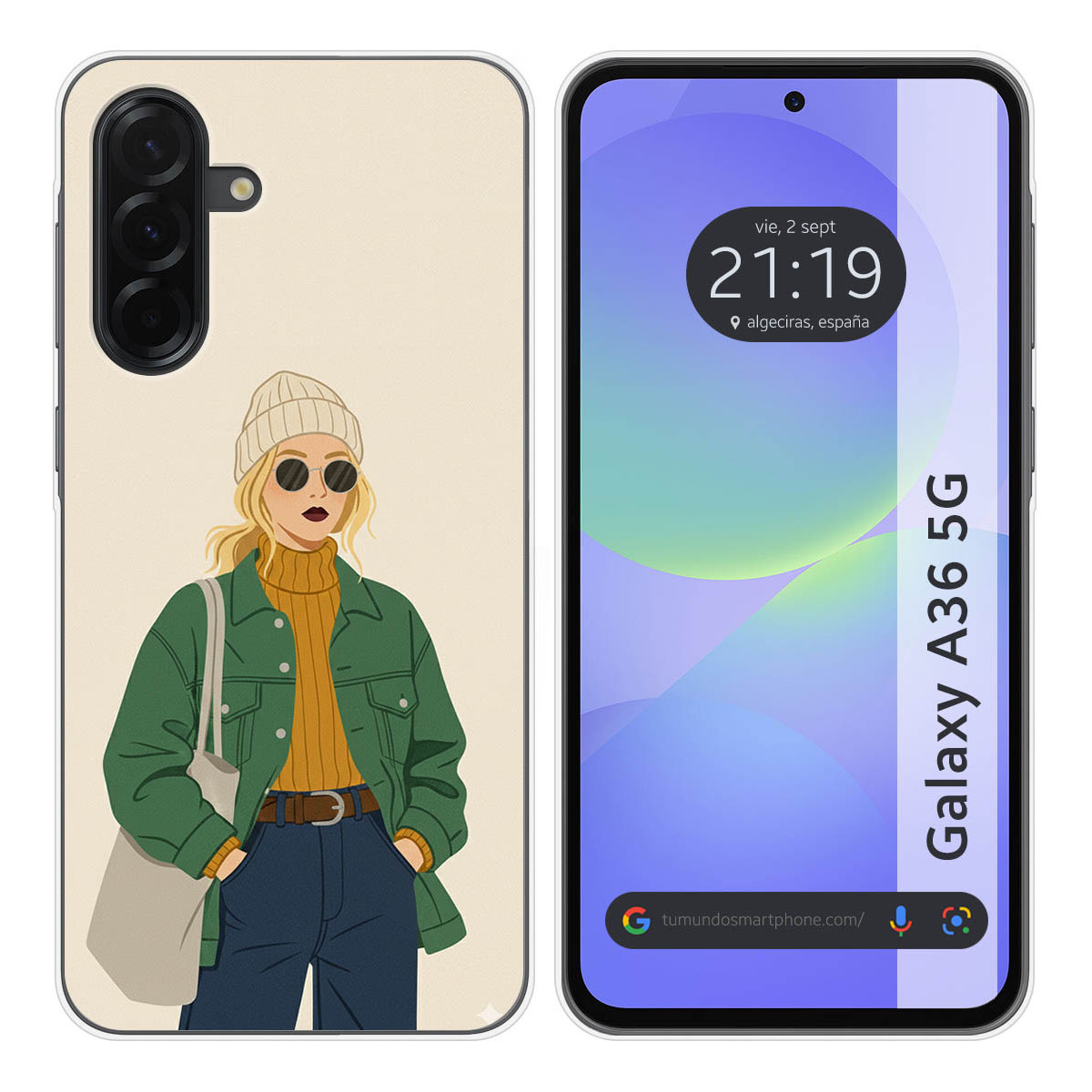 Funda Silicona para Samsung Galaxy A36 5G...
