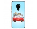Funda Gel Tpu para Huawei Mate 20 Diseño Furgoneta Dibujos