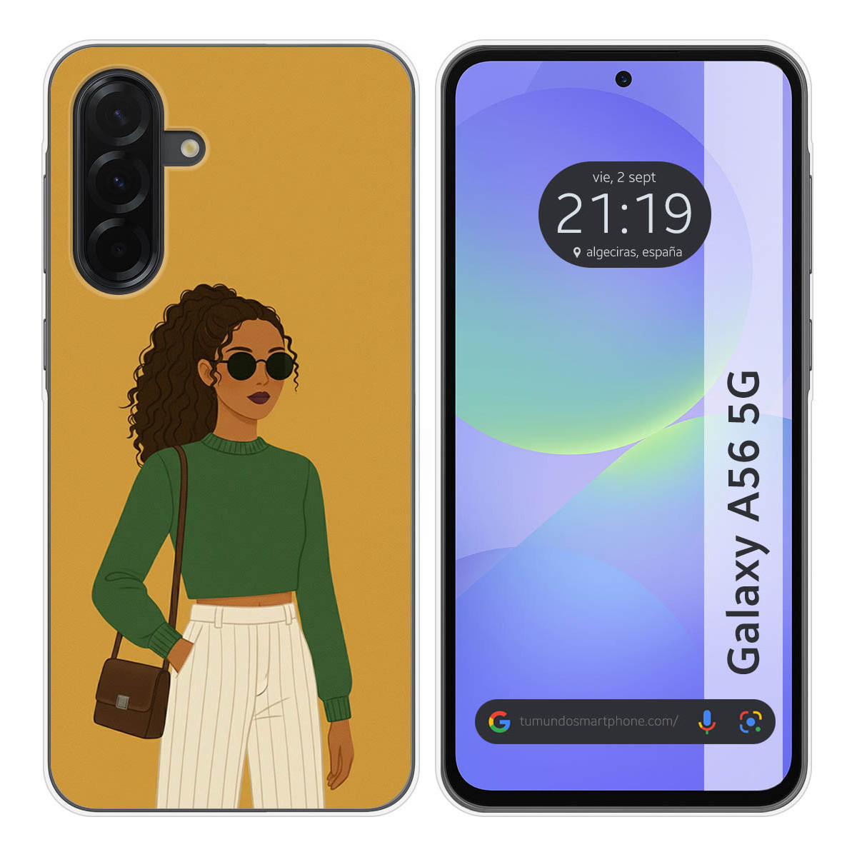 Funda Silicona para Samsung Galaxy A56 5G...