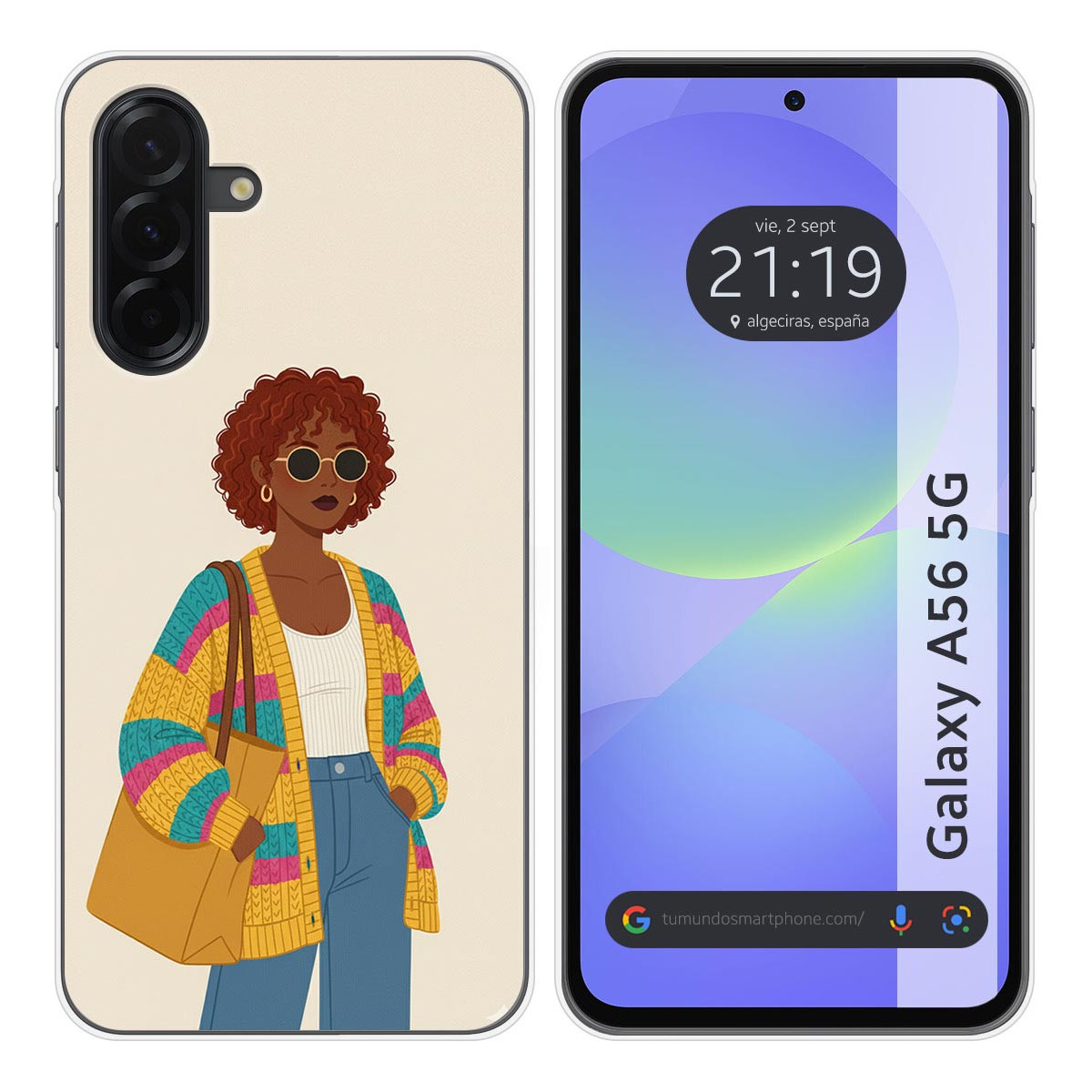 Funda Silicona para Samsung Galaxy A56 5G...
