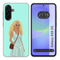 Funda Silicona para Samsung Galaxy A56 5G diseño Mujer 07 Dibujos