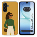 Funda Silicona para Samsung Galaxy A17 4G / 5G diseño Mujer 02 Dibujos
