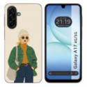 Funda Silicona para Samsung Galaxy A17 4G / 5G diseño Mujer 03 Dibujos
