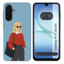 Funda Silicona para Samsung Galaxy A17 4G / 5G diseño Mujer 04 Dibujos