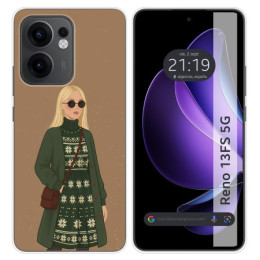 Funda Silicona para Oppo Reno 13FS 4G / 13 FS 5G diseño...