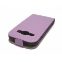 Funda Piel Premium Samsung Galaxy Ace 3 S7270 / S7272 / S7275 Morada