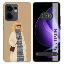Funda Silicona para Oppo Reno 13FS 4G / 13 FS 5G diseño...