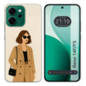 Funda Silicona para Oppo Reno 14 FS / 14FS 5G diseño Mujer 01 Dibujos