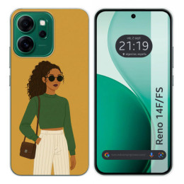 Funda Silicona para Oppo Reno 14 FS / 14FS 5G diseño...