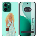Funda Silicona para Oppo Reno 14 FS / 14FS 5G diseño Mujer 07 Dibujos