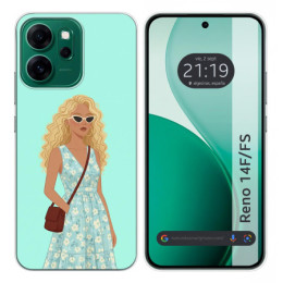 Funda Silicona para Oppo Reno 14 FS / 14FS 5G diseño...