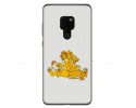 Funda Gel Tpu para Huawei Mate 20 Diseño Leones Dibujos