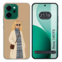 Funda Silicona para Oppo Reno 14 FS / 14FS 5G diseño Mujer 10 Dibujos