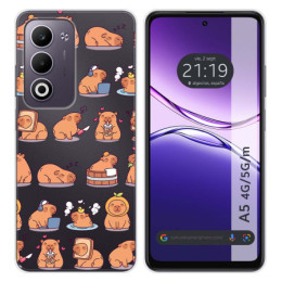 Funda Silicona Transparente para Oppo A5m / A5 4G / 5G...