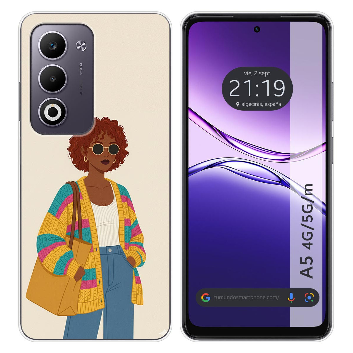 Funda Silicona para Oppo A5m / A5 4G / 5G...