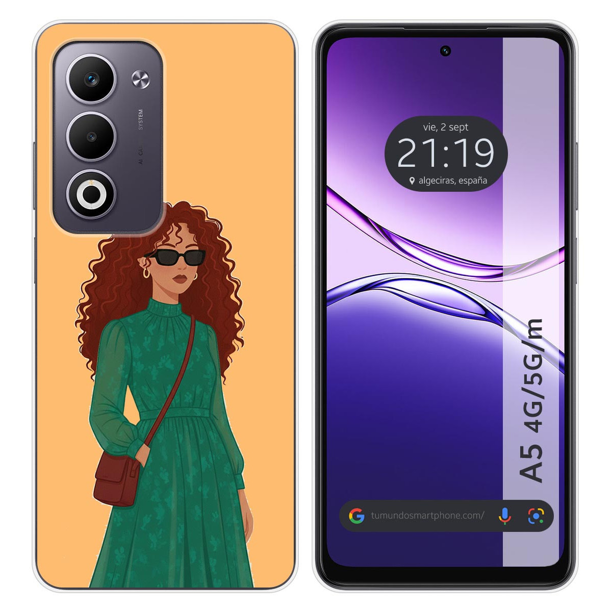 Funda Silicona para Oppo A5m / A5 4G / 5G...