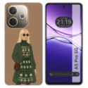 Funda Silicona para Oppo A5 Pro 5G diseño Mujer 08 Dibujos