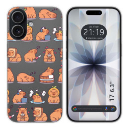 Funda Silicona Transparente para Iphone 17 (6.3) diseño...