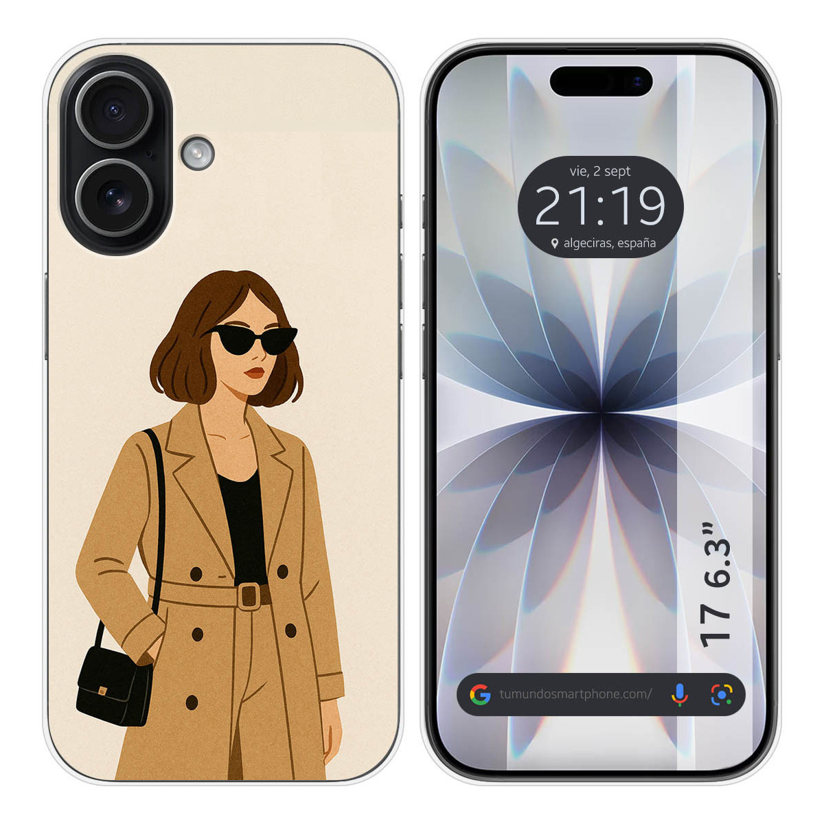 Funda Silicona para Iphone 17 (6.3) diseño...