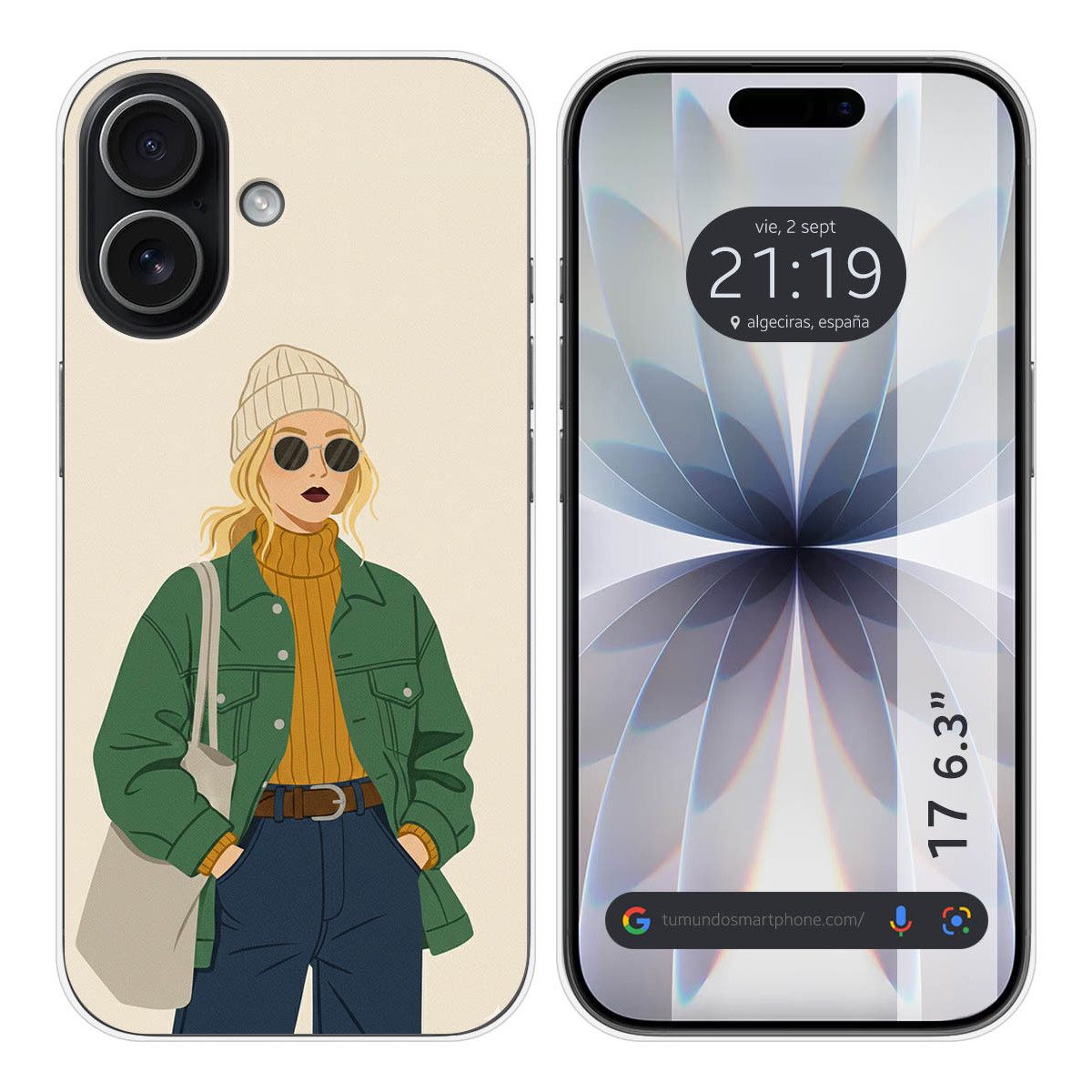 Funda Silicona para Iphone 17 (6.3) diseño...