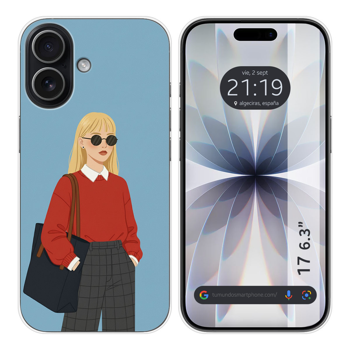 Funda Silicona para Iphone 17 (6.3) diseño...