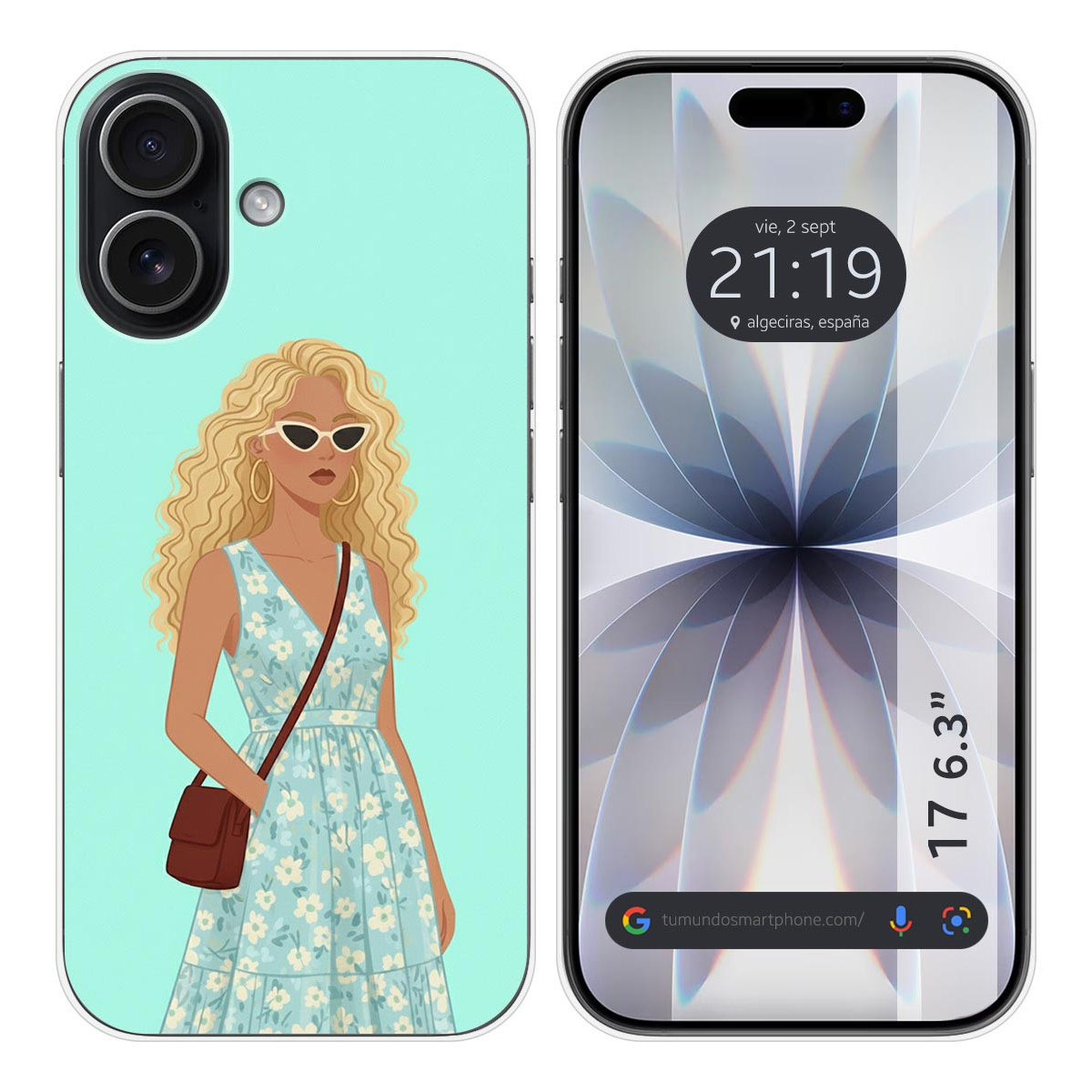 Funda Silicona para Iphone 17 (6.3) diseño...