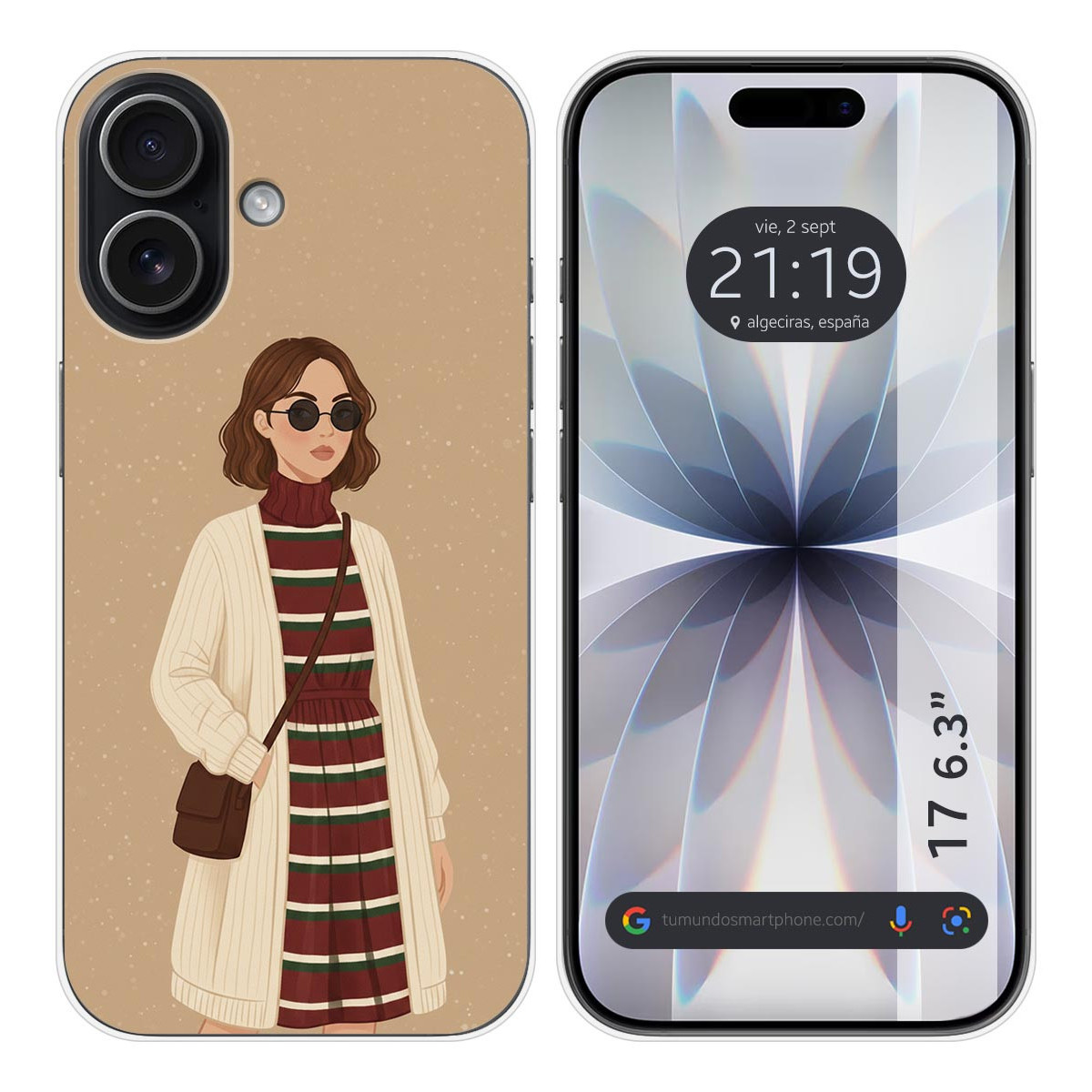 Funda Silicona para Iphone 17 (6.3) diseño...