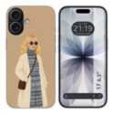 Funda Silicona para Iphone 17 (6.3) diseño Mujer 10 Dibujos