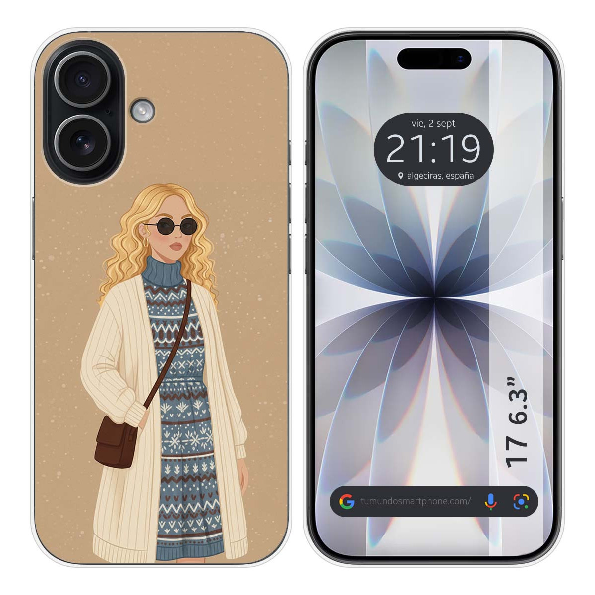 Funda Silicona para Iphone 17 (6.3) diseño...