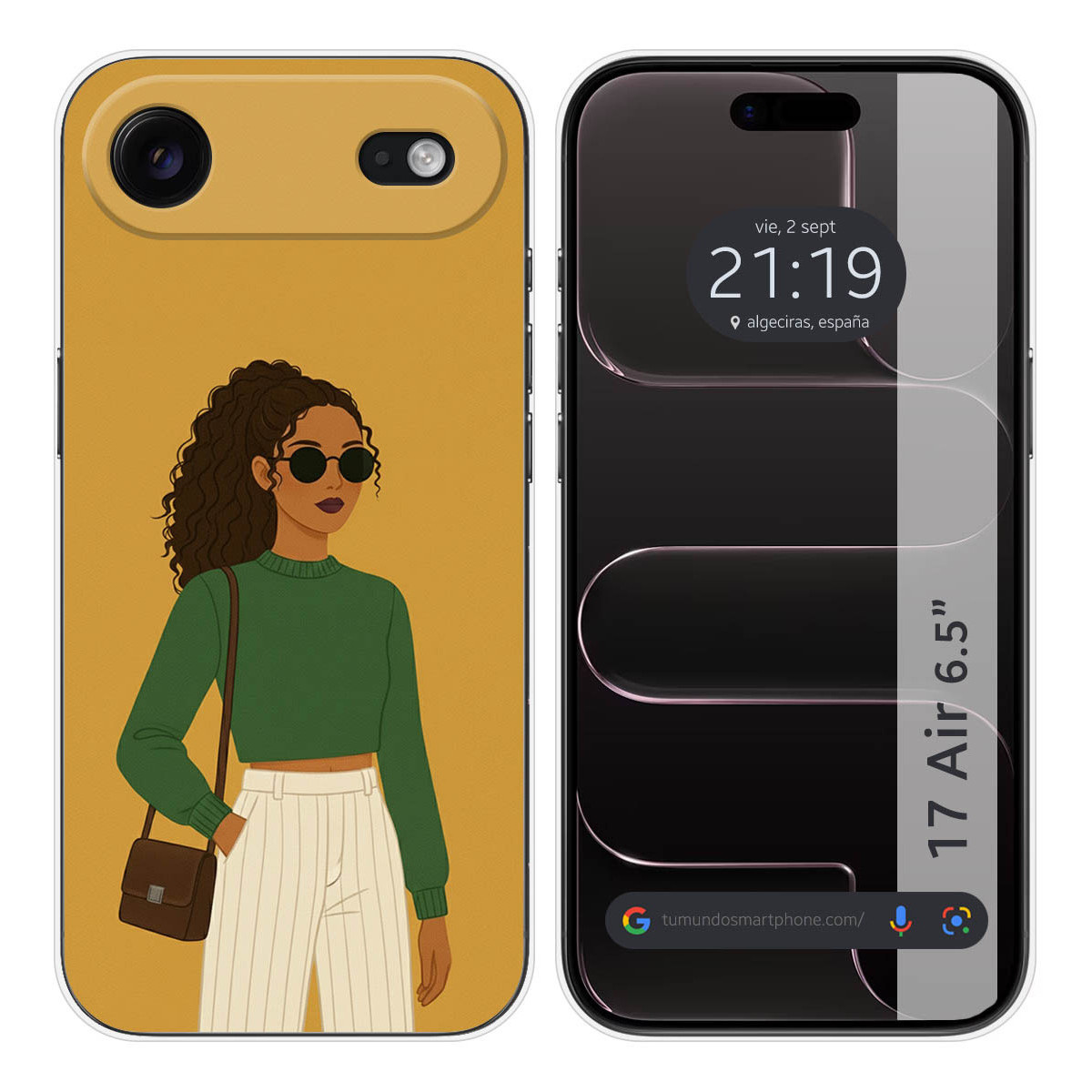 Funda Silicona para Iphone 17 Air (6.5) diseño...