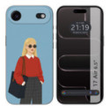 Funda Silicona para Iphone 17 Air (6.5) diseño Mujer 04 Dibujos