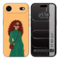 Funda Silicona para Iphone 17 Air (6.5) diseño Mujer 06 Dibujos